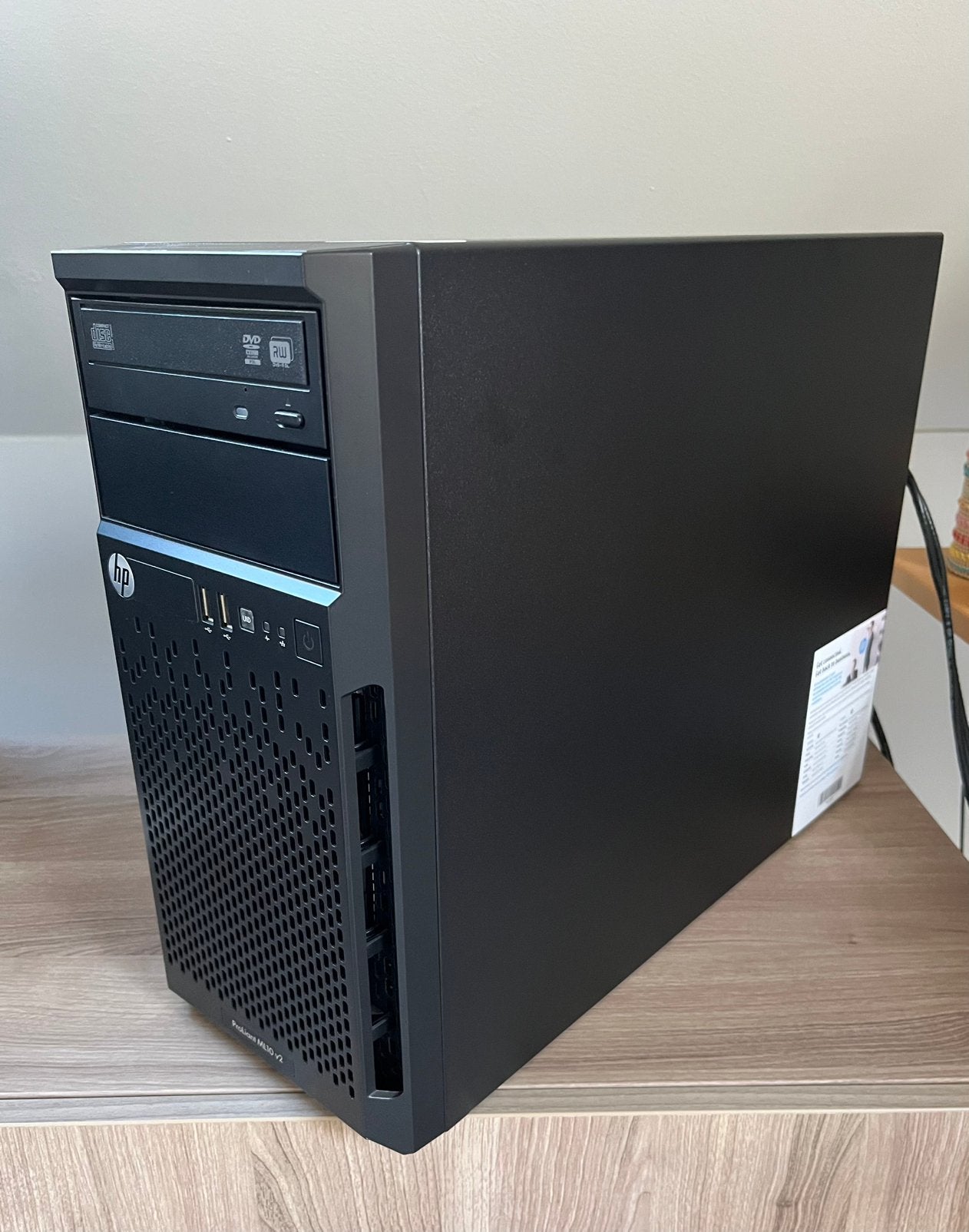 HP ML10 v2 Server / Xeon E3-1220 v3 3,1Ghz CPU / 32Gb Ram, Ophalen, Gebruikt, 32 GB, 3 tot 4 Ghz
