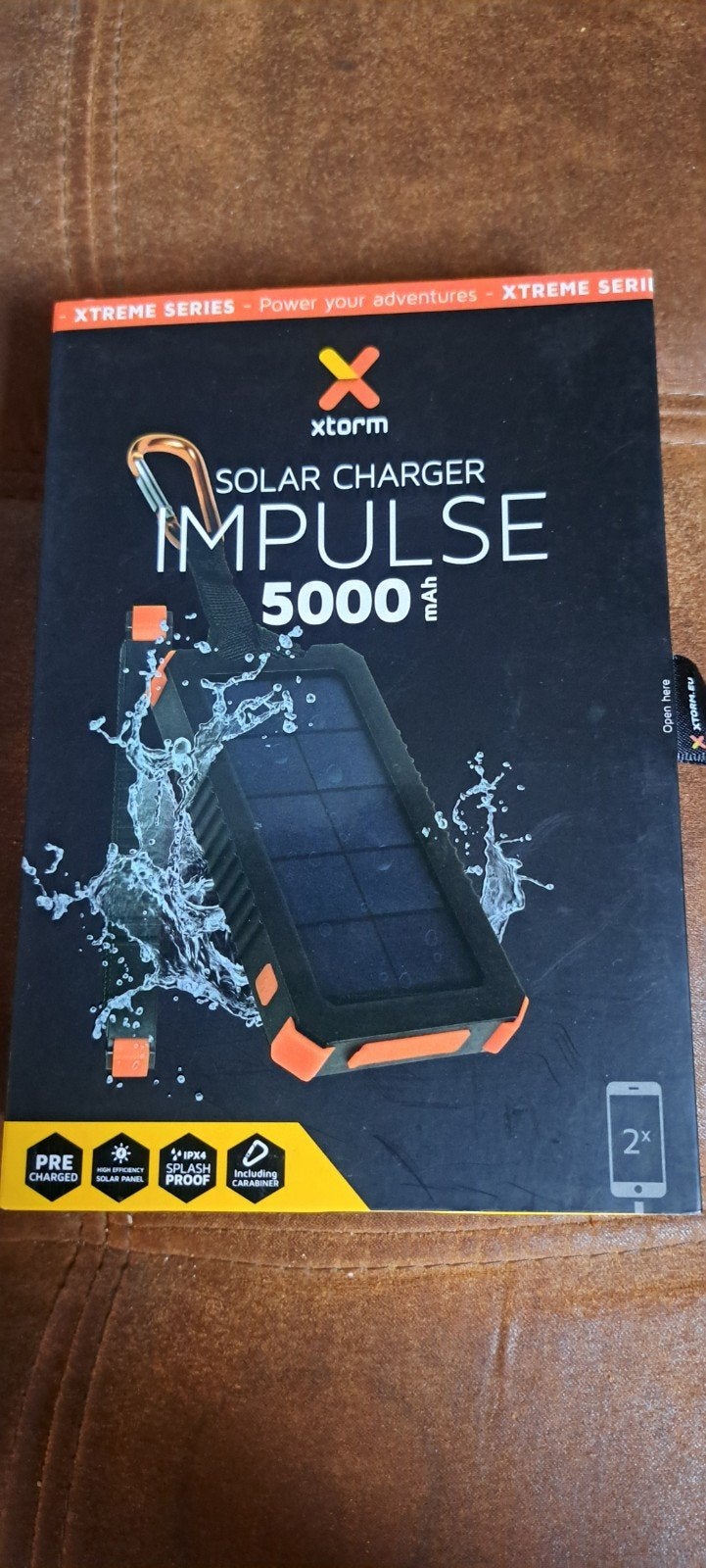 Nieuwe Xtorm Solar Charger Impulse 5000 mAh, Telecommunicatie, Ophalen of Verzenden, Nieuw, Xtorm