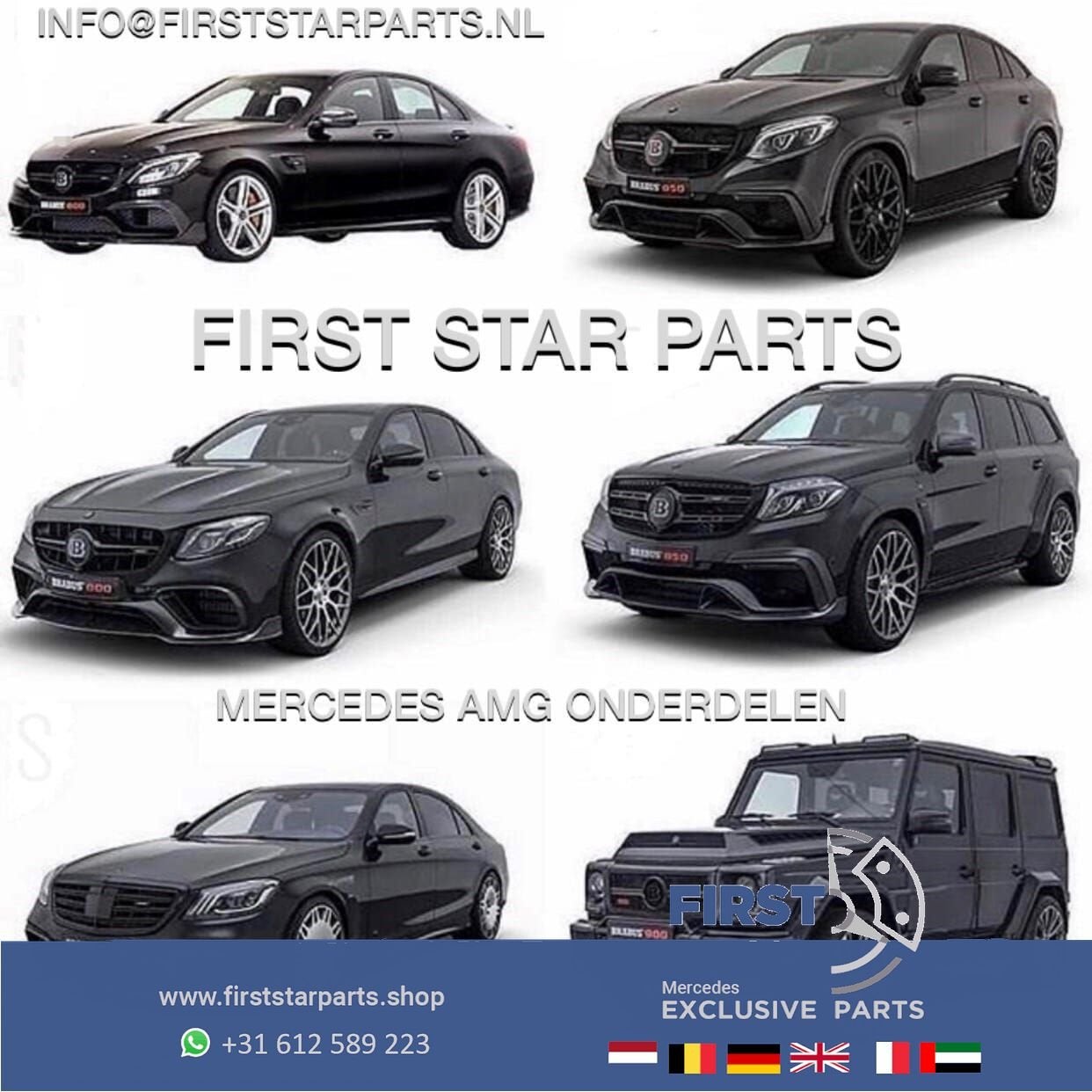 W213 W238 2020 FACELIFT VOORBUMPER GRIJS  E Klasse  Mercedes, Gebruikt, -, Voor, Ophalen of Verzenden