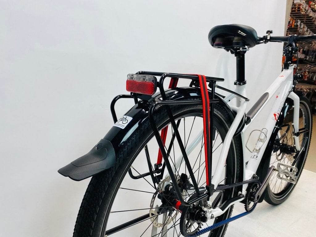IDWORX oPinion Wit damesfiets L-56cm Naafdynamo SON + C1.12, Overige merken, Zo goed als nieuw, Schijfrem, Minder dan 10 versnellingen
