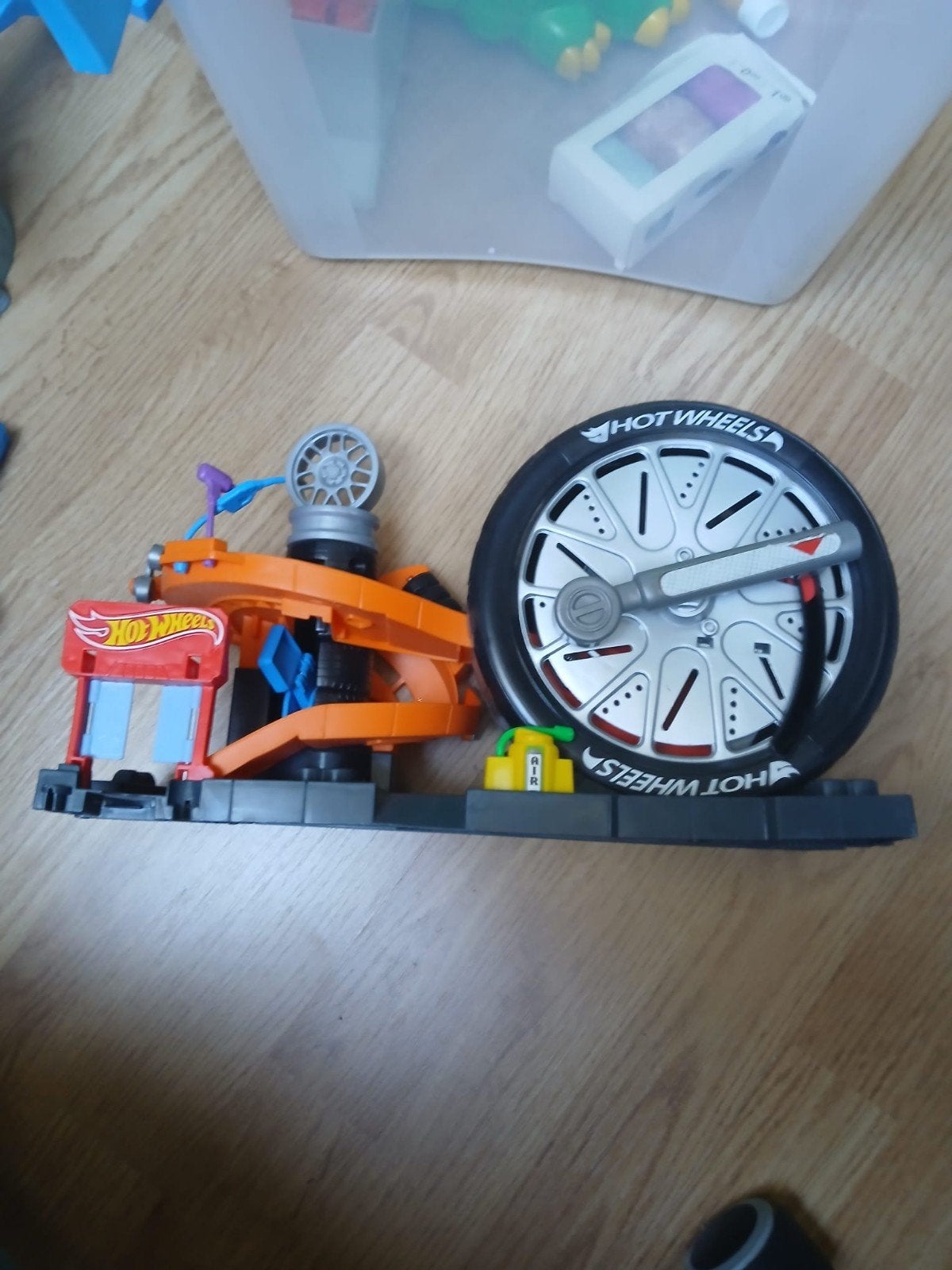 Hot Wheels baan met draaiend wiel, Ophalen, Gebruikt, Jongen of Meisje