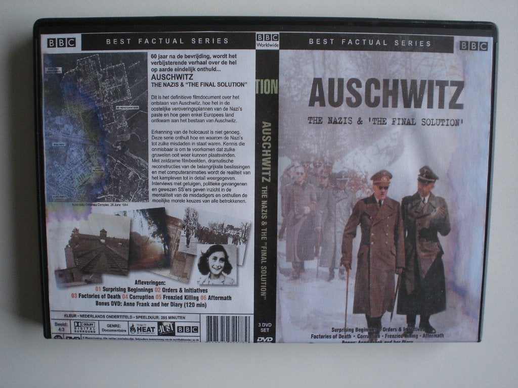 Dvd Auschwitz (4218-19), Alle leeftijden, Ophalen of Verzenden, Zo goed als nieuw