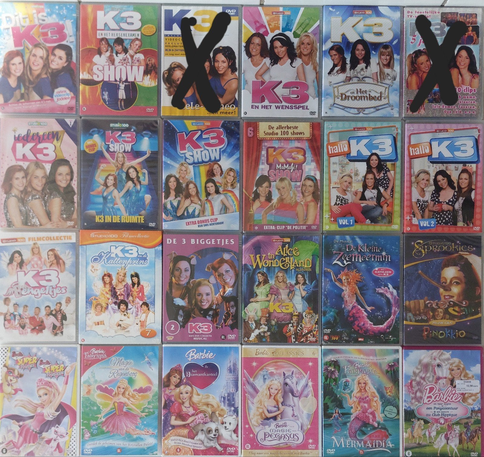 Dvd's K3 Barbie, Alle leeftijden, Ophalen of Verzenden, Zo goed als nieuw