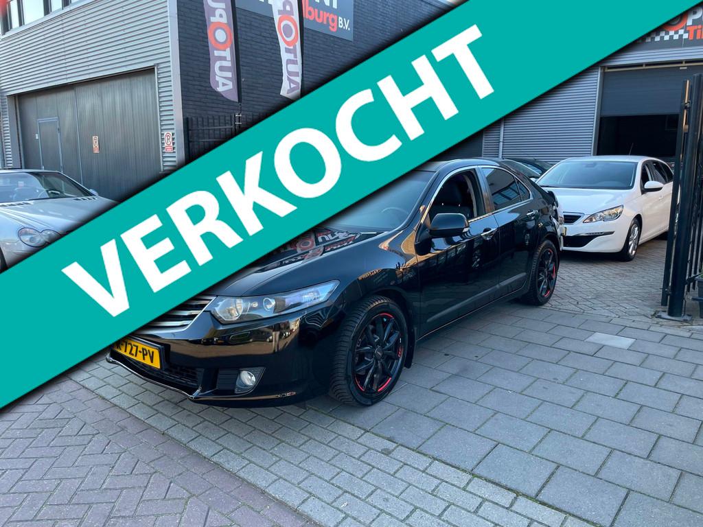 Honda Accord 2.0i Executive Automaat Airco Navi PDC NAP APK, Euro 5, Gebruikt, Zwart, Automatische klimaatregeling