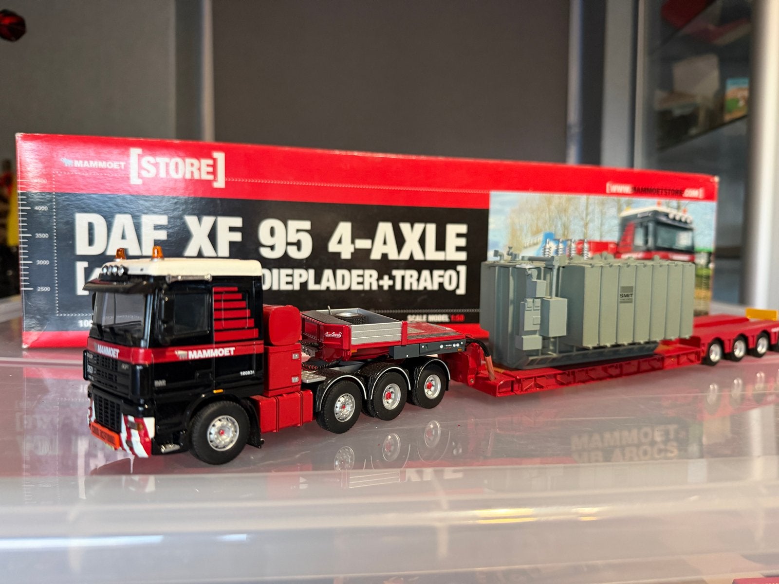 WSI Mammoet DAF XF 95 4-Asser + Eurodieplader + Trafo, Ophalen of Verzenden, Gebruikt, Bus of Vrachtwagen, Overige merken
