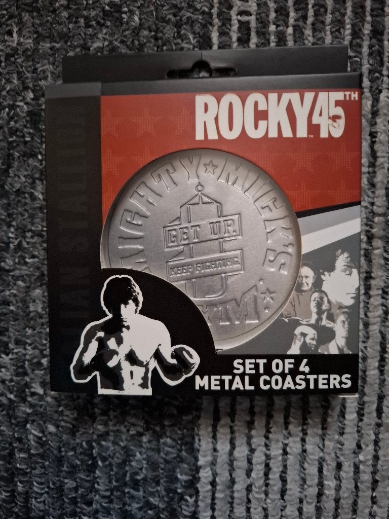 Rocky Balboa Set onderzetters ( Nieuw ), Verzenden, Nieuw