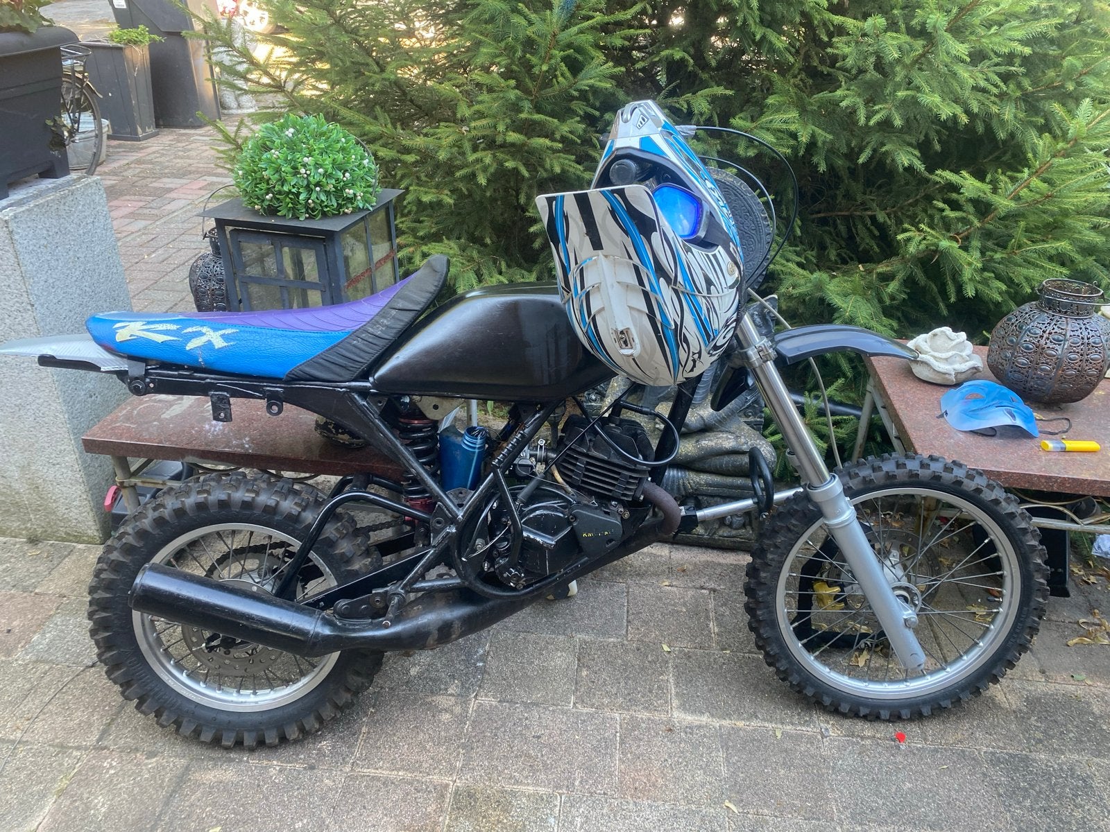 Kawasaki 2 takt 125cc crossmotor - Ruilen of te koop, Ophalen of Verzenden, Nieuw, Achter, Spatbord