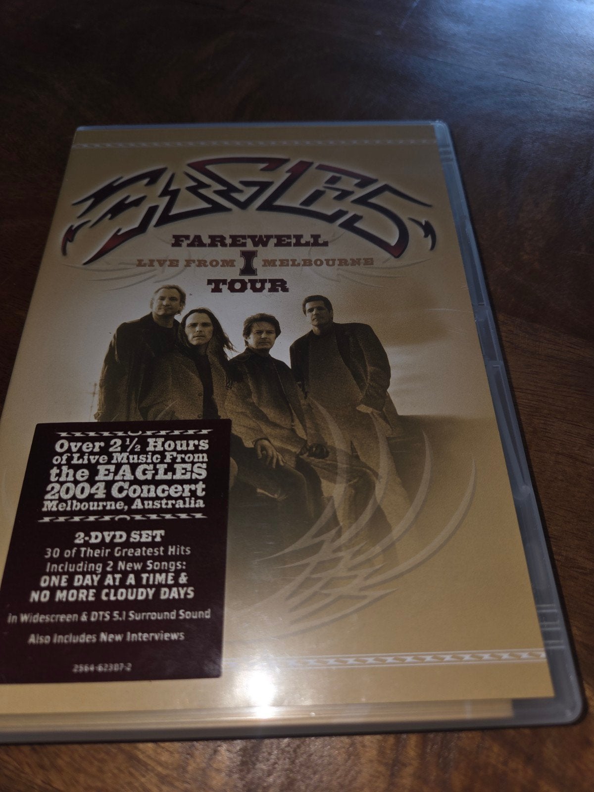 zgan 2 Dvd Box Eagles Farewell live tour melbourne, Alle leeftijden, Ophalen of Verzenden, Zo goed als nieuw