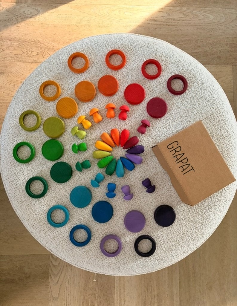 Grapat Regenboog Mandela 48 stuks, Ophalen of Verzenden, Nieuw