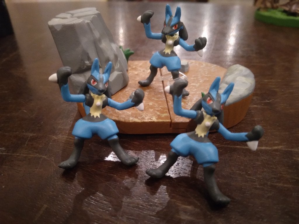 Pokemon Zukan Tomy Lucario, Ophalen of Verzenden, Gebruikt