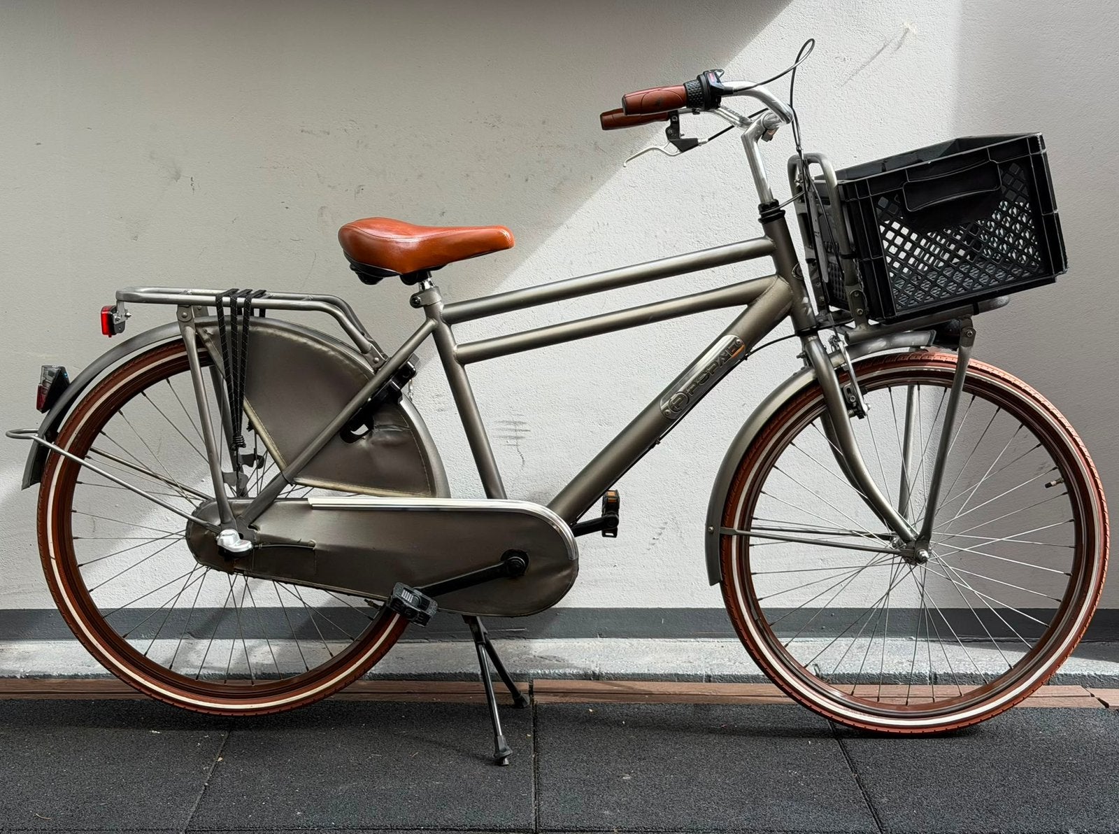 Popal Daily Dutch, 26 inch — jongensfiets — 3-versnellingen, Terugtraprem, Gebruikt, Handrem, Ophalen