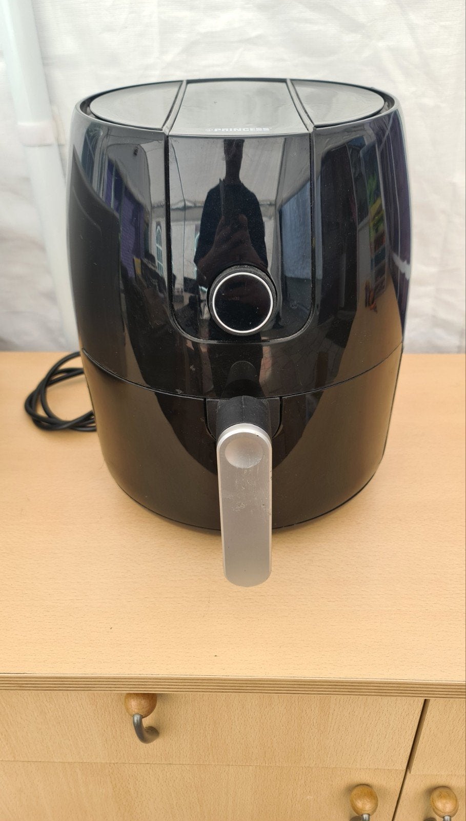 Princess Digitale Aerofryer XXL 1500W en 4,5 Liter inhoud, Ophalen of Verzenden, Zo goed als nieuw, Airfryer XXL, 1500 gram of meer