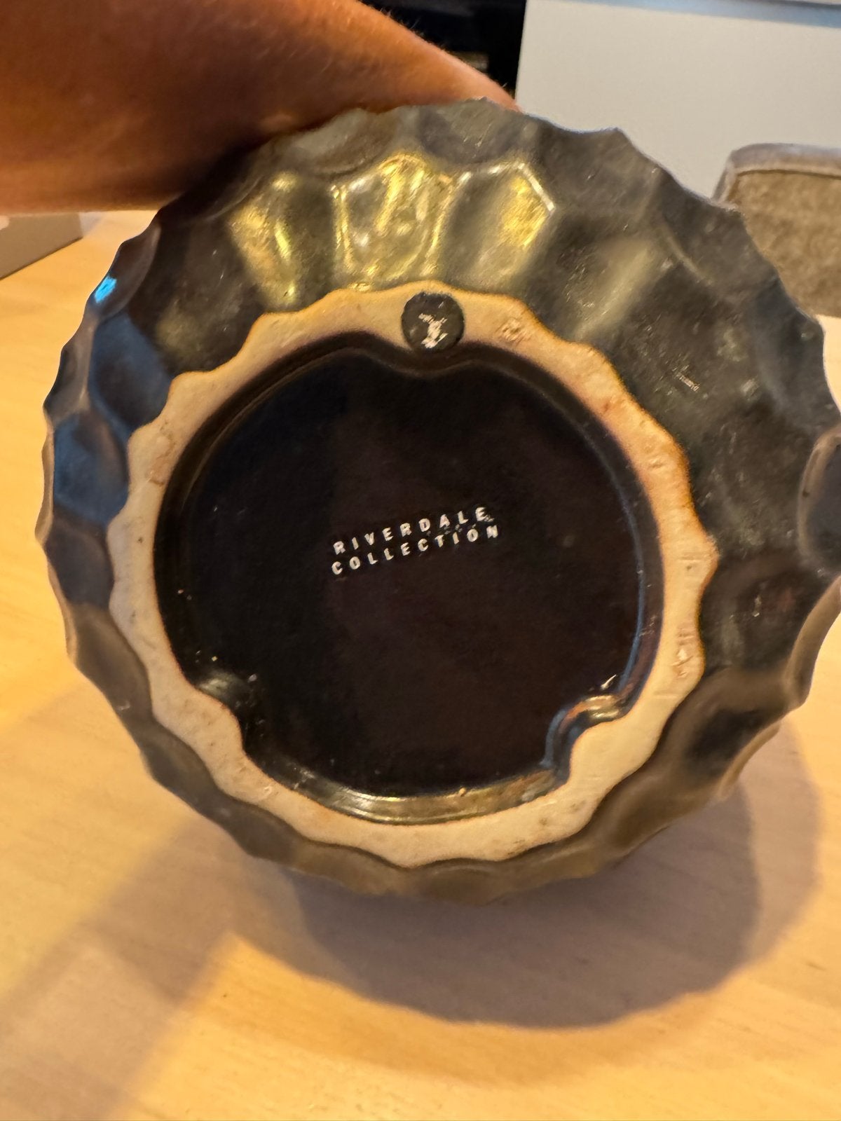 Riverdale olielamp zwart - Sfeervolle verlichting, Ophalen, Zwart, Zo goed als nieuw, Modern