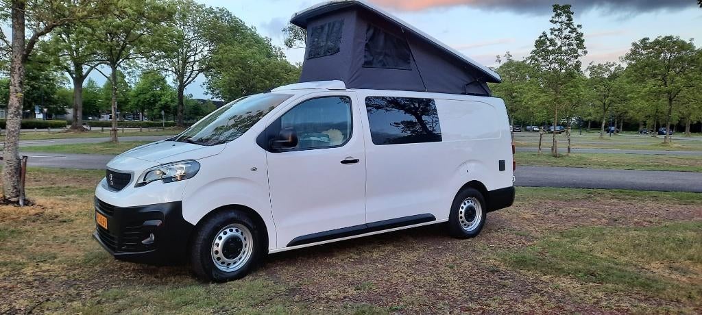 Stijlvolle Peugeot Expert Camper, L2| 2019 | 5 zitplaatsen, Caravans en Kamperen, Campers, Overige merken, Buscamper of Camperbus