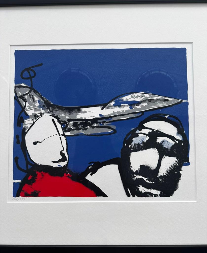 Herman Brood zeefdrukken, Ophalen