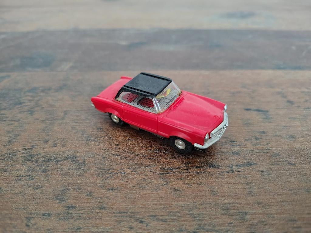Mercedes 230SL / Faller AMS / Slotcar / Racebaan, Kinderen en Baby's, Speelgoed | Racebanen, Verzenden, Gebruikt, Elektrisch, Carrera