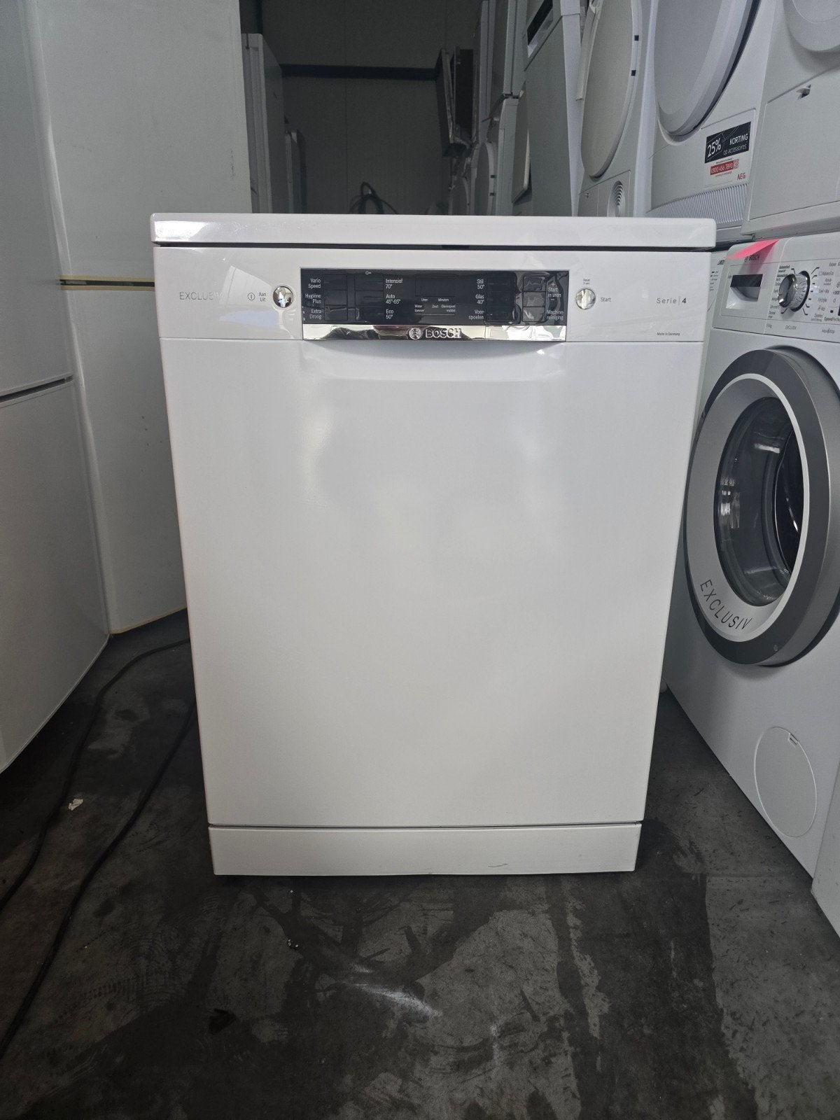 ZGAN! Prachtige ruime Bosch Serie4 vaatwasser! Garantie🚚✅️, Bosch, Ophalen of Verzenden, Zo goed als nieuw, 85 tot 90 cm