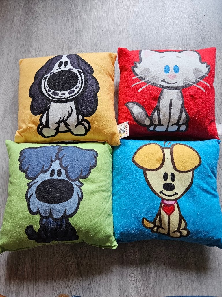 Woezel en Pip kussens, Overige karakters, Overige typen, Ophalen of Verzenden, Zo goed als nieuw