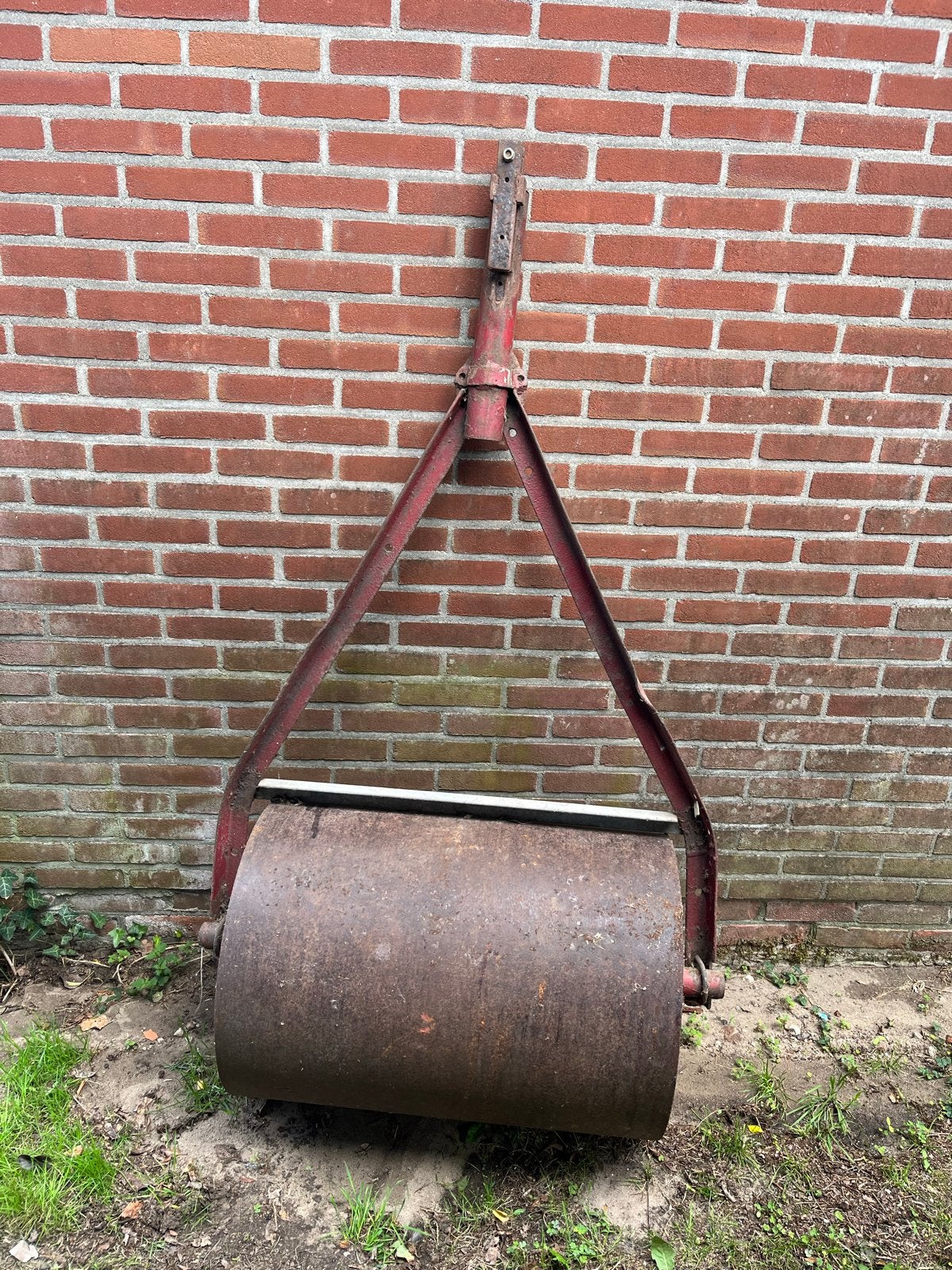 Gazonrol TREKBAAR ca. 200 KG  Voor zitmaaier en tuintractor, Tuin en Terras, Ophalen, Gebruikt