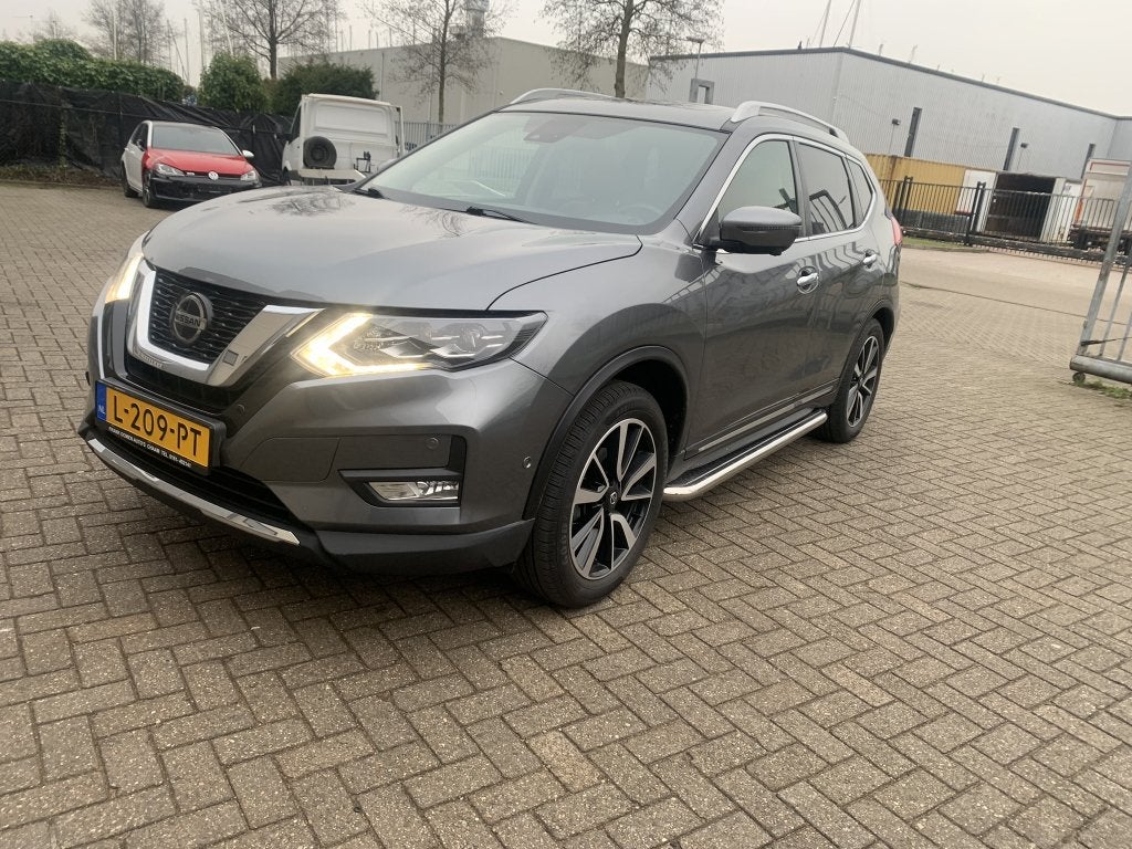 Nissan X-Trail vanaf 2014 Sidebars met rvs trede, Niet ingevuld, Nieuw, Niet ingevuld, Ophalen