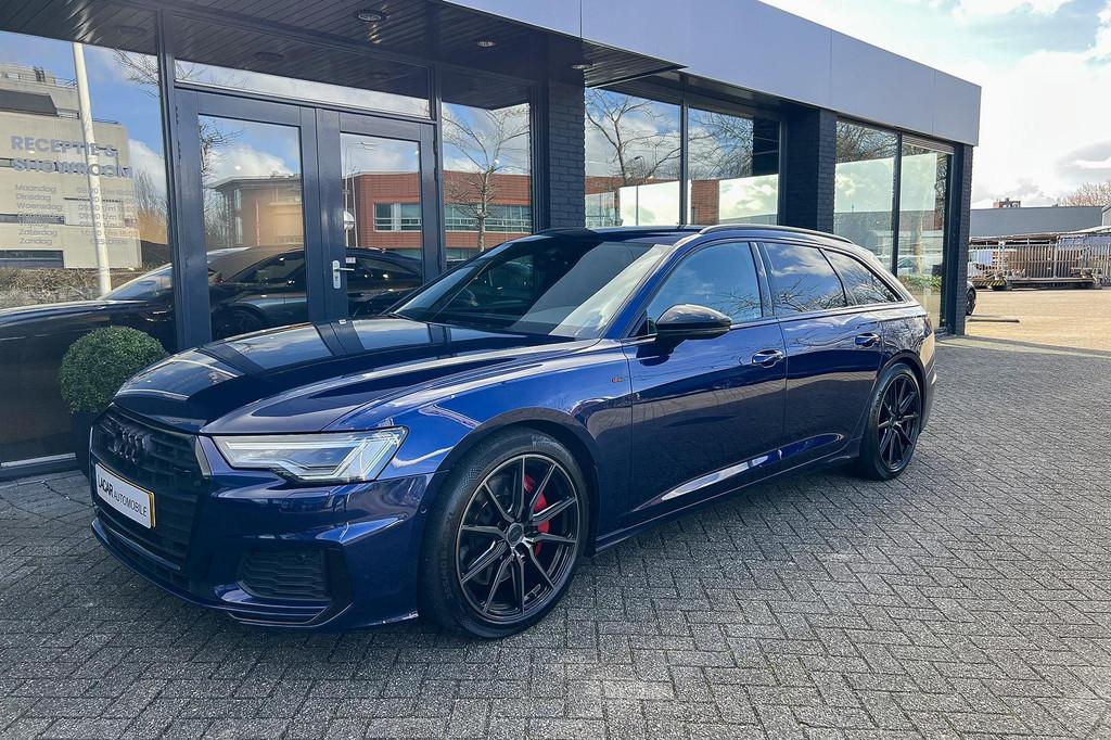 Audi A6 Avant 55 TFSI e quattro Competition I Vossen I, Automaat, Gebruikt, 4 cilinders, Blauw