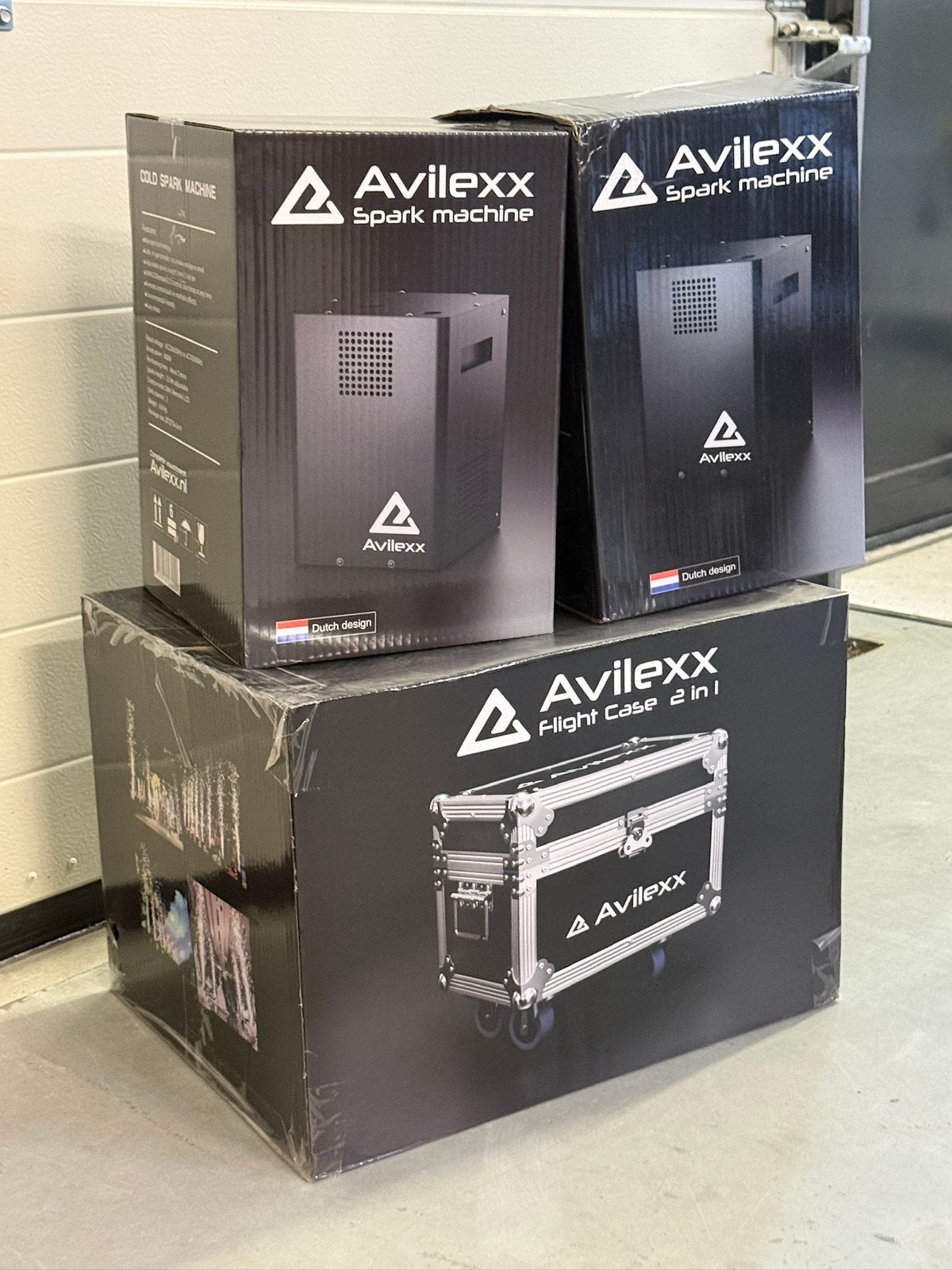 2x Avilexx Sparkus 1 in flightcase - NIEUW! Sparkulars, Ophalen of Verzenden, Zo goed als nieuw, Licht
