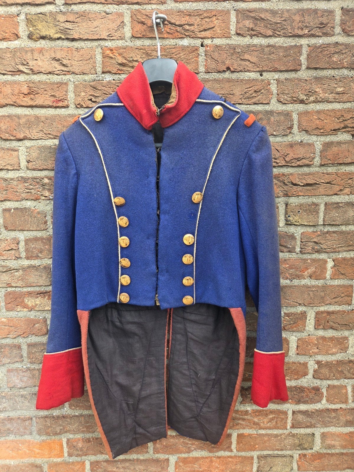 Uniformjas 19e eeuw Infanterie / Schutterij, Ophalen of Verzenden, Landmacht, Nederland, Kleding of Schoenen