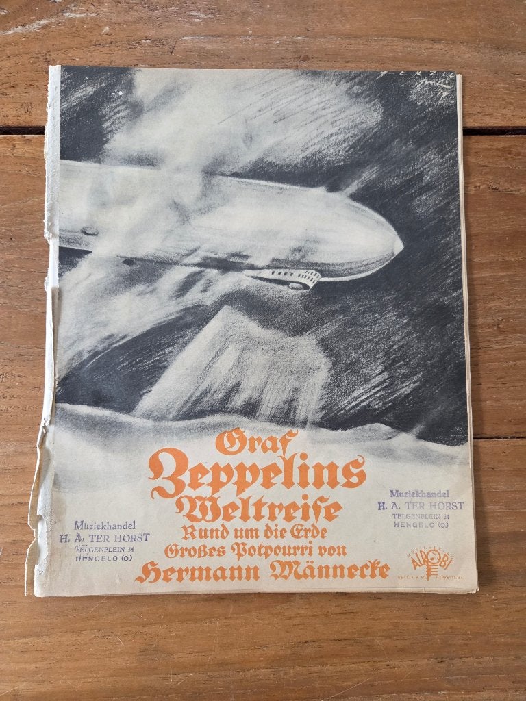 Graf Zeppelins Weltreise 1929, Ophalen of Verzenden, Gebruikt, Boek of Tijdschrift