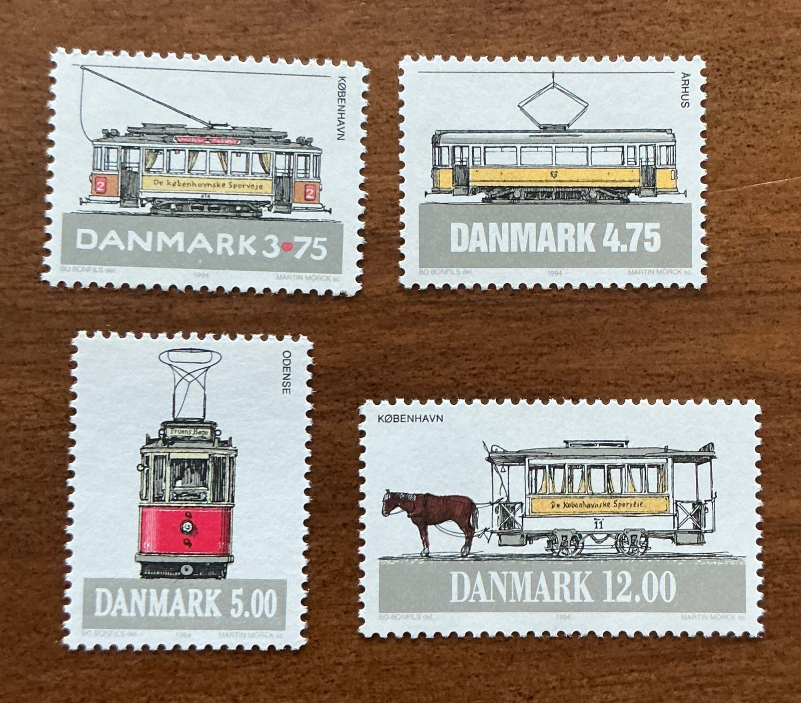 DENEMARKEN JAAR 1994 NRS. 1080+81+82+83, Ophalen of Verzenden, Denemarken, Postfris