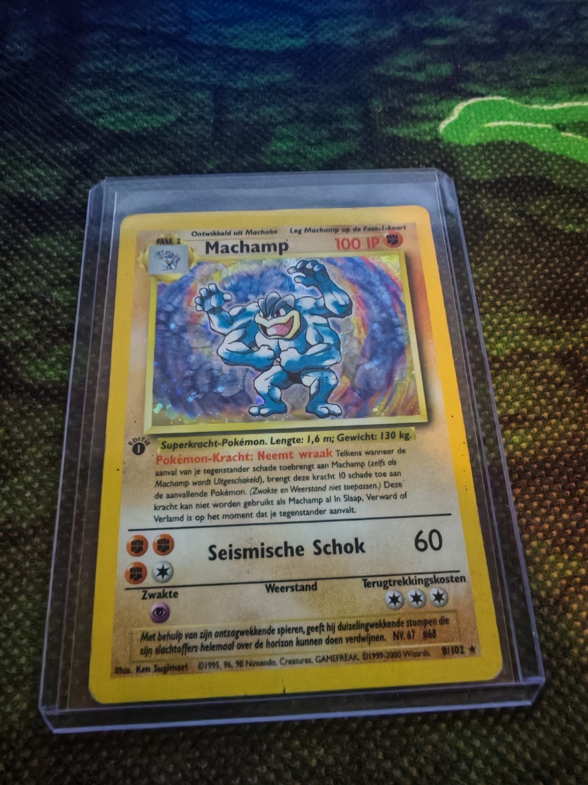 Machamp 8/102, Hobby en Vrije tijd, Verzamelkaartspellen | Pokémon, Ophalen of Verzenden, Zo goed als nieuw, Losse kaart