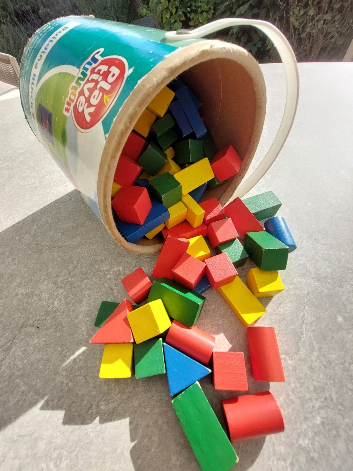 Playtive Junior Houten Bouwblokken Set, Ophalen, Gebruikt, Overige merken