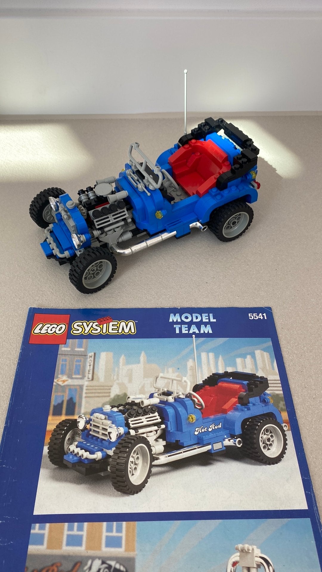 Lego 5541 Technic Model Team Hot Rod, Kinderen en Baby's, Speelgoed | Duplo en Lego, Ophalen of Verzenden, Zo goed als nieuw