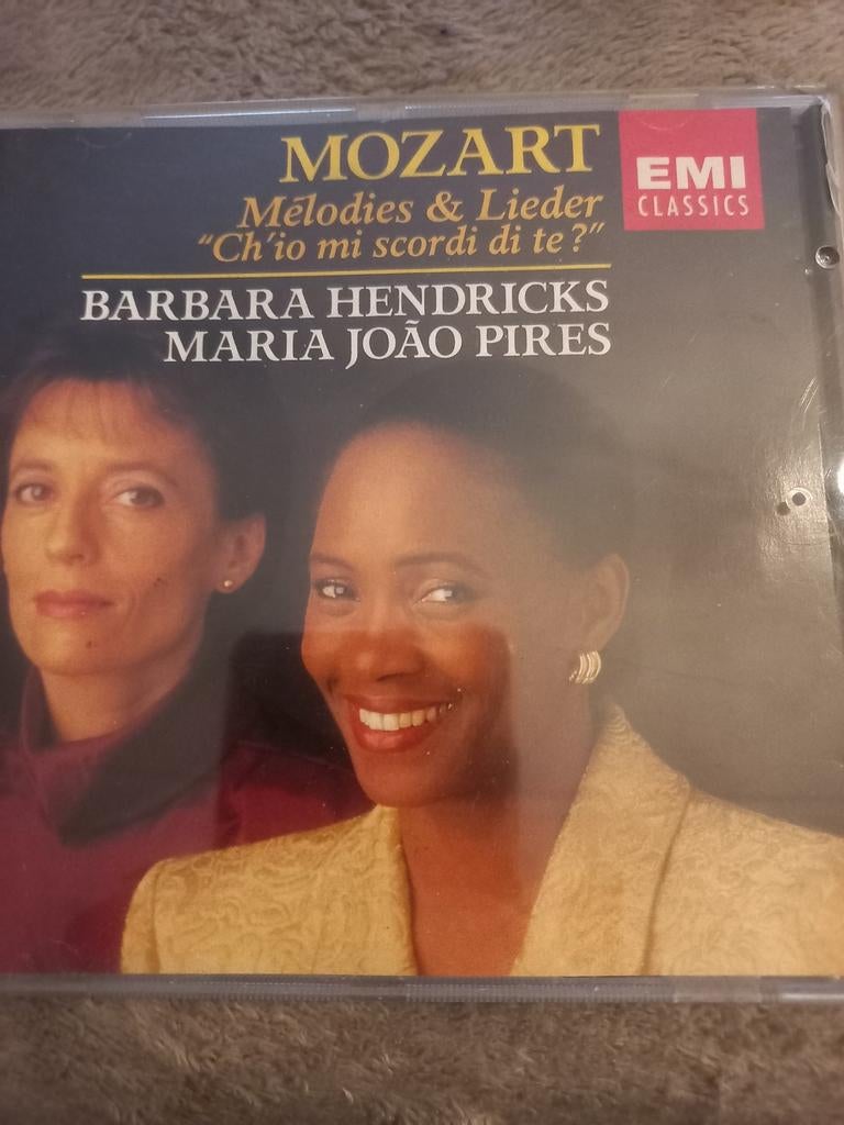 Mozart Melodies & Lieder - Hendricks, Pires, Cd's en Dvd's, Cd's | Klassiek, Zo goed als nieuw, Classicisme, Ophalen of Verzenden