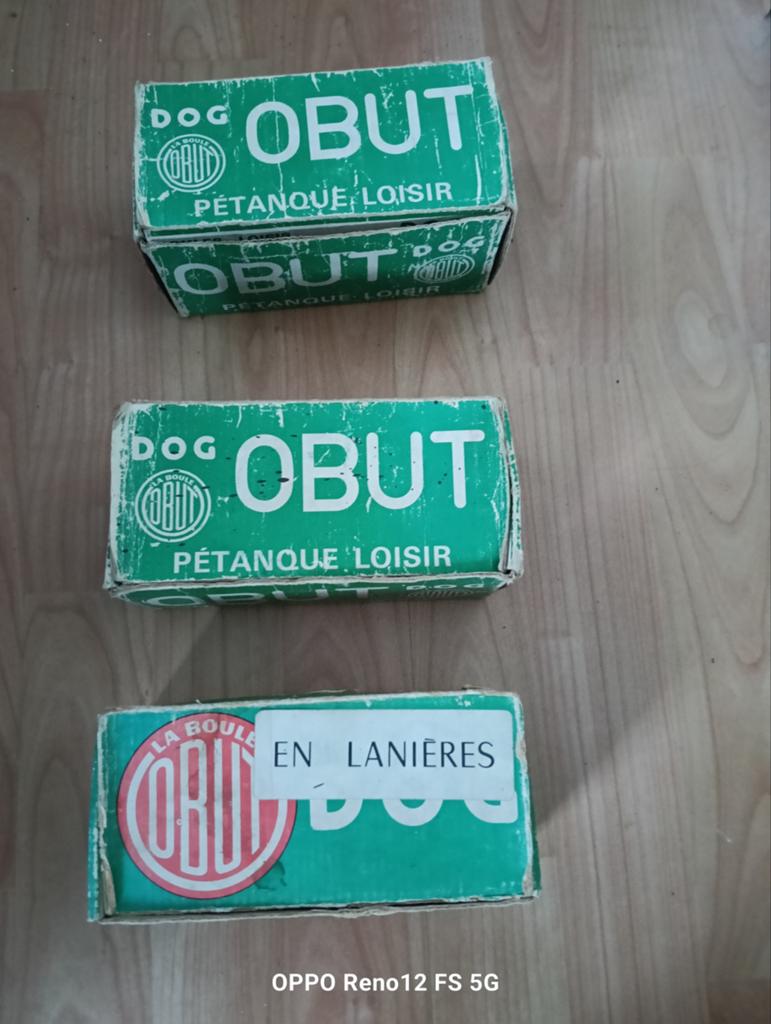 Vintage Obut Petanque Ballen Set - 3 Dozen, Ophalen of Verzenden
