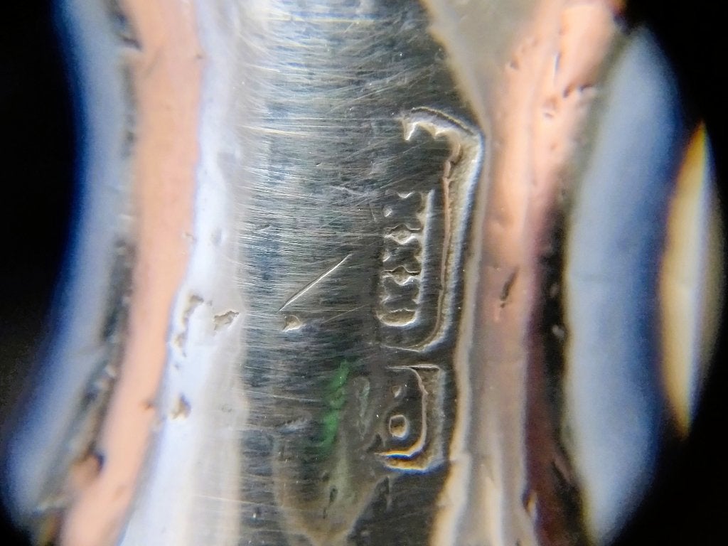 Mes met zilveren heft, A. Koekebakker, Amsterdam, 1792, Verzenden, Zilver
