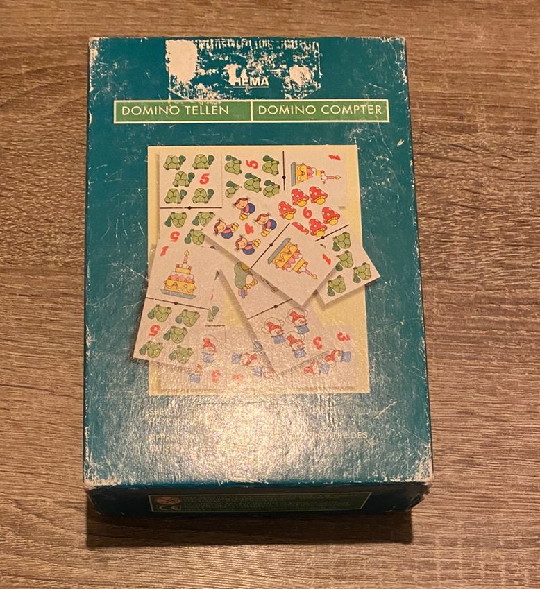 Domino tellen HEMA, Een of twee spelers, Ophalen of Verzenden, Gebruikt
