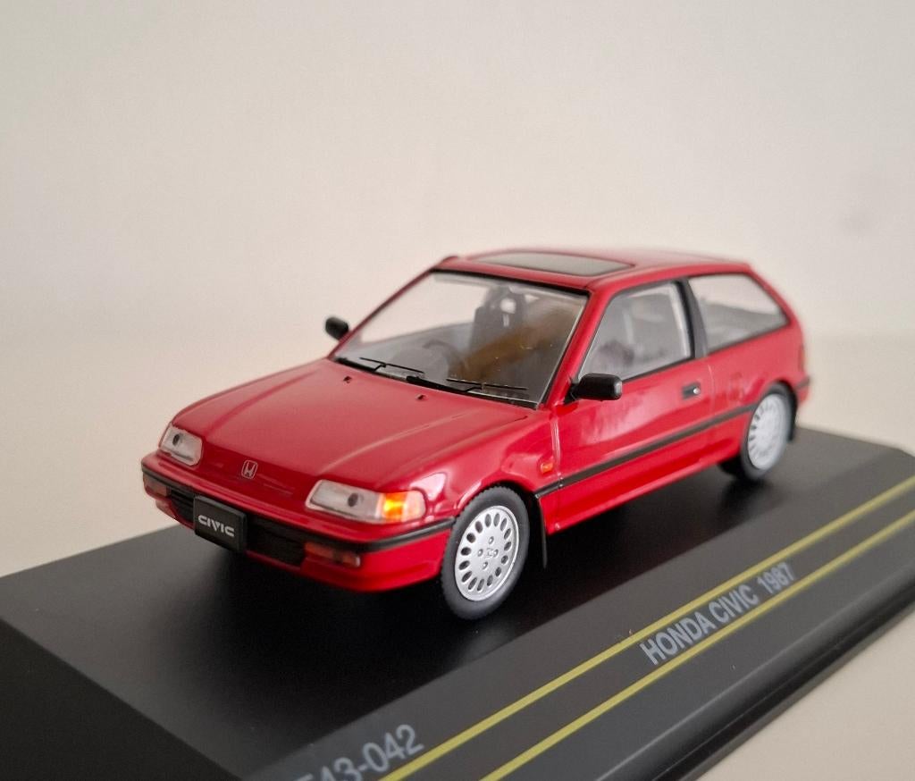 Honda Civic - 1987 -, Hobby en Vrije tijd, Modelauto's | 1:43, Ophalen of Verzenden, Nieuw, Auto, Overige merken