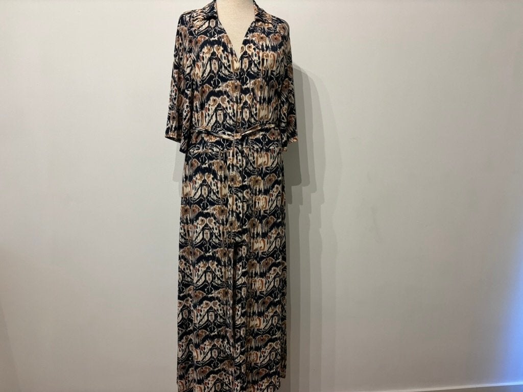 Summum Maxi Jurk Ikat Print - Maat L - Nieuw, Summum, Maat 42/44 (L), Nieuw, Ophalen of Verzenden
