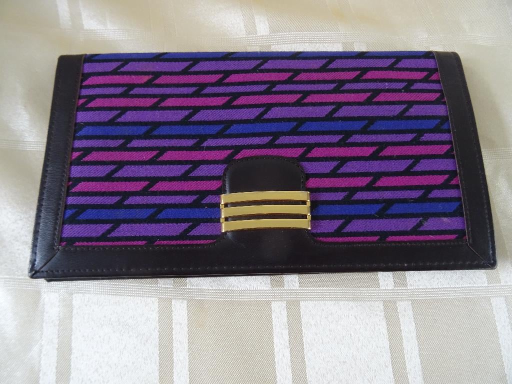 Vintage Shiseido portemonnee portefeuille documenten tasje, Verzamelen, Retro, Ophalen of Verzenden, Huis en Inrichting