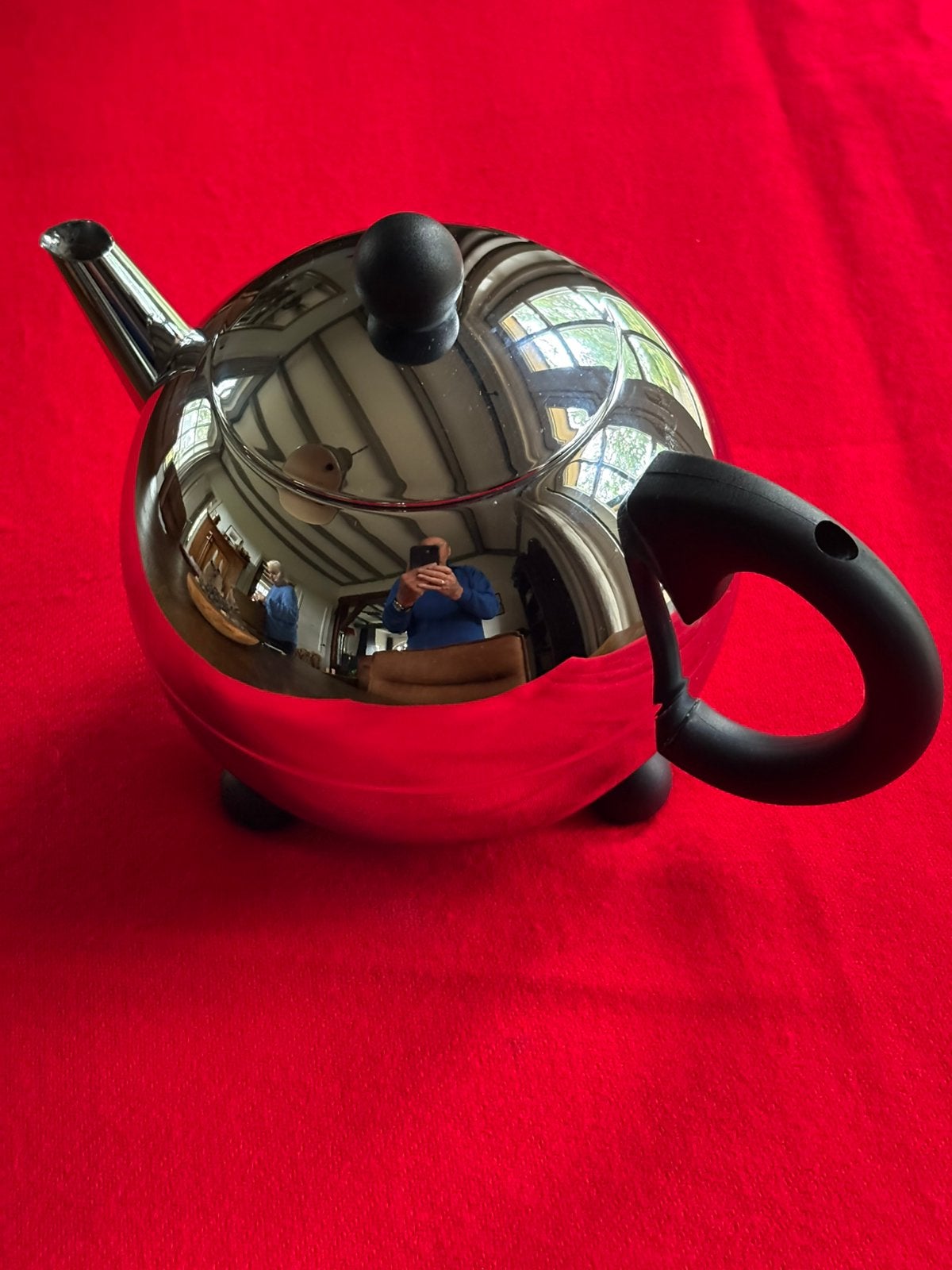 Bredemeijer dubbelwandige theepot, Ophalen of Verzenden, Gebruikt