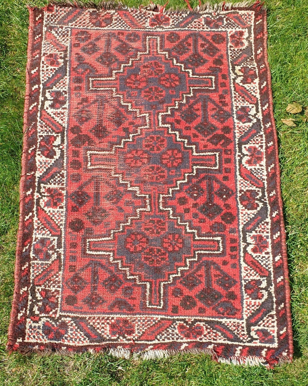 Perzisch afgaans vloerkleed 120x80 cm, Gebruikt, 100 tot 150 cm, Rechthoekig, 50 tot 100 cm