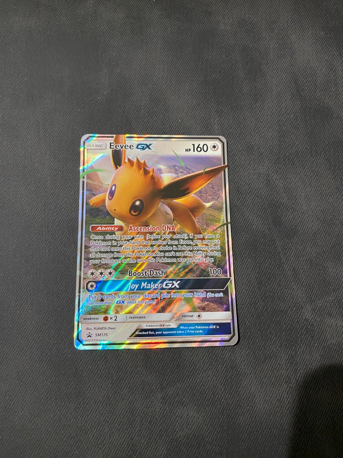 Eevee gx promo, Ophalen of Verzenden, Nieuw, Losse kaart, Foil