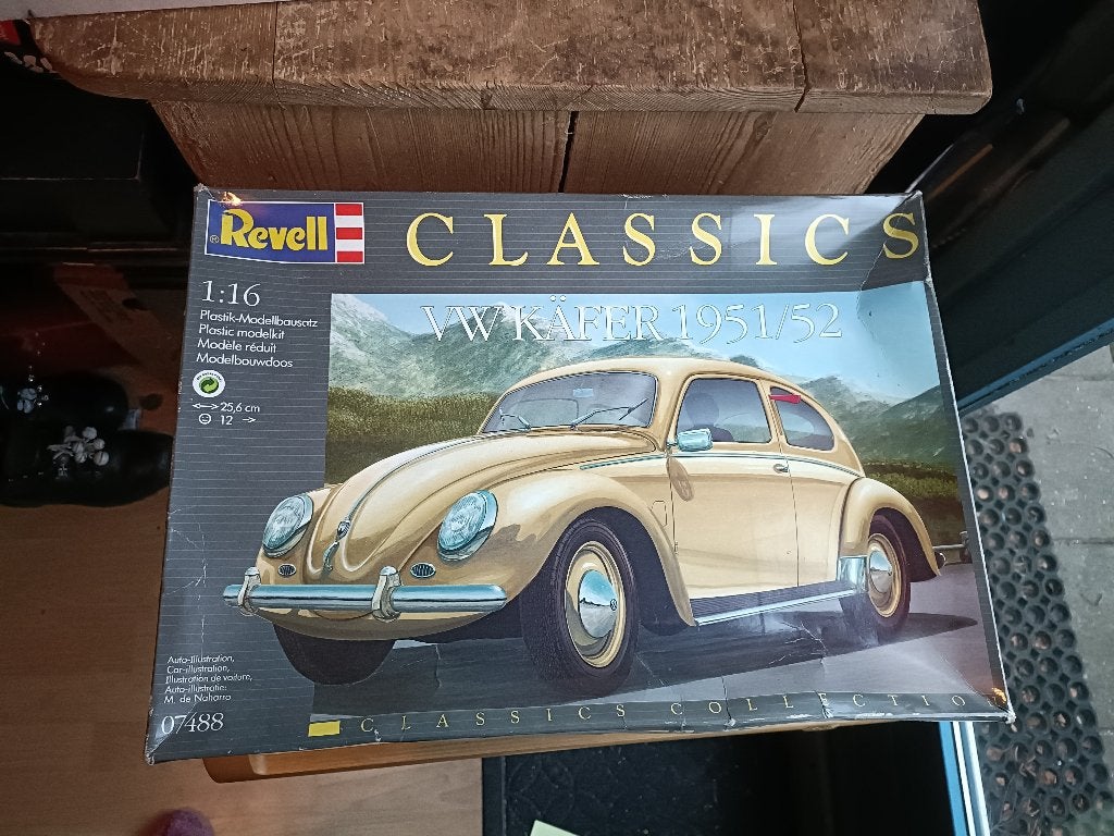 Revell no 07488 VW Kever 1951/52, Auto, Revell, Groter dan 1:32, Nieuw