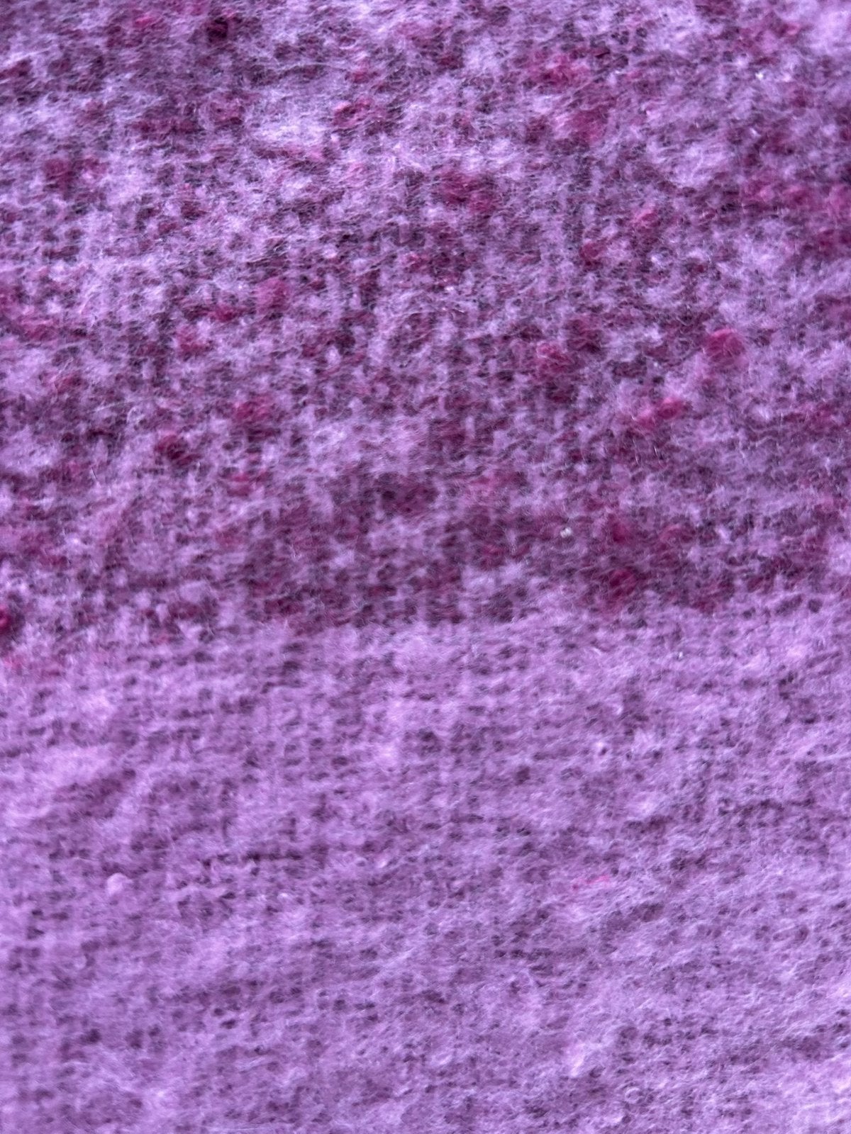 Wollen plaid roze/paars, Huis en Inrichting, Woonaccessoires | Plaids en Woondekens, Ophalen of Verzenden, Zo goed als nieuw