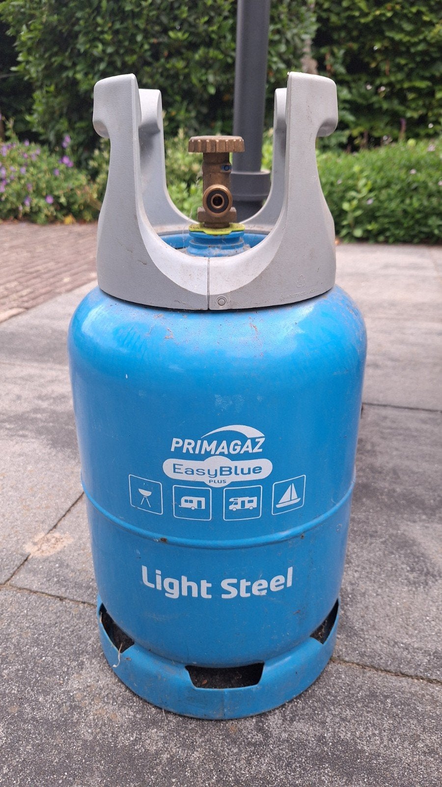 Primagaz EasyBlue Plus gasfles 4.4 kg (keur t/m 2027), Ophalen, Gebruikt