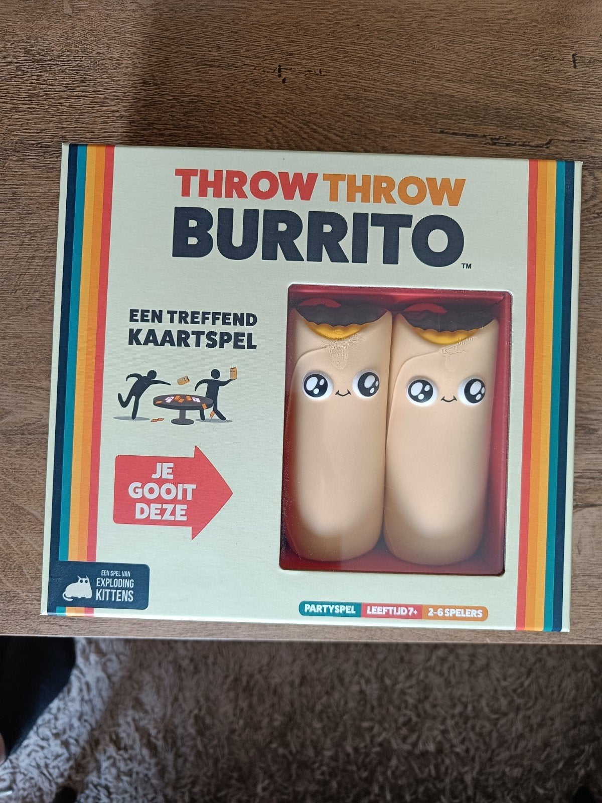 Spel Throw Throw burrito, Ophalen, Nieuw, Exploding Kittens