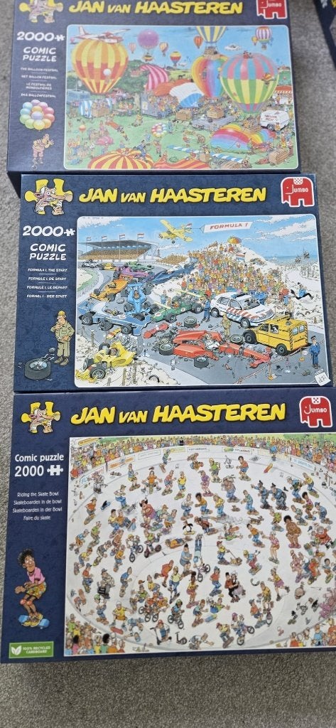 Jan van Haasteren puzzels, Hobby en Vrije tijd, Denksport en Puzzels, Ophalen of Verzenden, 500 t/m 1500 stukjes, Gebruikt, Legpuzzel