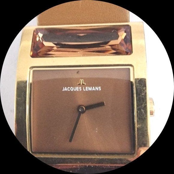 Jacques Lemans Polshorloge, Leer Band, Sieraden, Tassen en Uiterlijk, Horloges | Dames, Nieuw, Overige merken, Leer, Ophalen of Verzenden