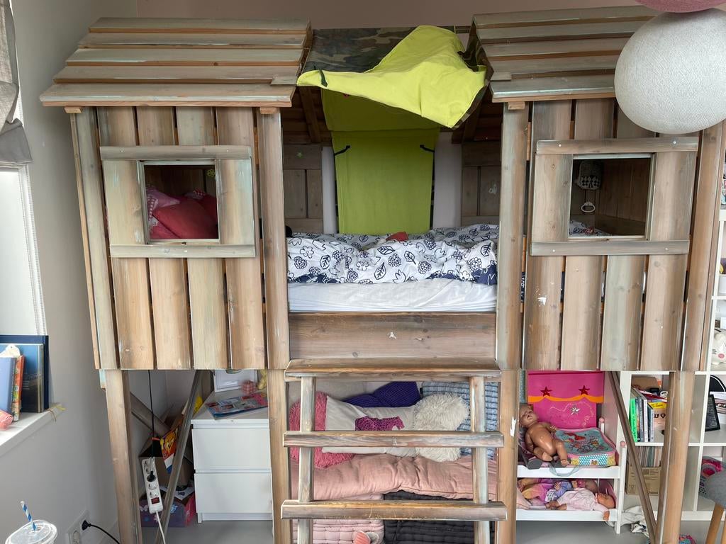 Boomhut bed, Ophalen, Gebruikt, Hoogslaper