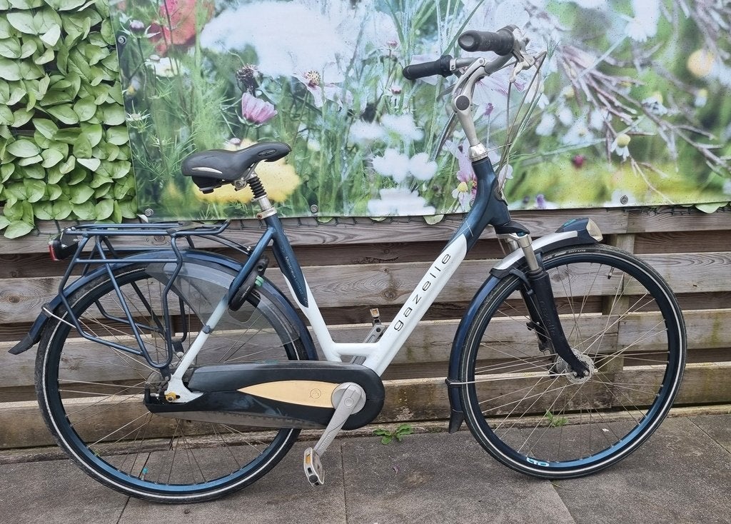 damesfiets gazelle  montreux C8 53 cm, Fietsen en Brommers, Fietsen | Dames | Omafietsen, Gebruikt, 56 cm of meer, Versnellingen